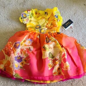 POLO Ralph Lauren 100% silk dress
